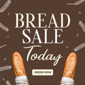 Bread Lover Sale Instagram post Image Preview