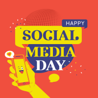 Social Media Day Instagram Post Design