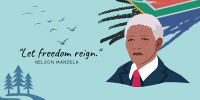 Nelson Mandela  Freedom Day Twitter post Image Preview