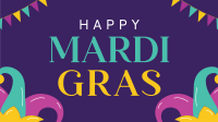 Mardi Gras Celebration Facebook event cover Image Preview