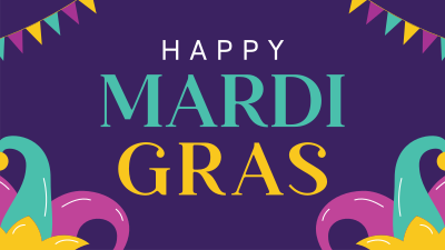 Mardi Gras Celebration Facebook event cover Image Preview