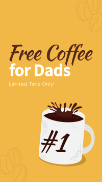 Father's Day Coffee TikTok video Image Preview