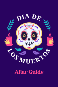 Day of the Dead Badge Pinterest Pin Preview