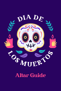 Day of the Dead Badge Pinterest Pin Image Preview