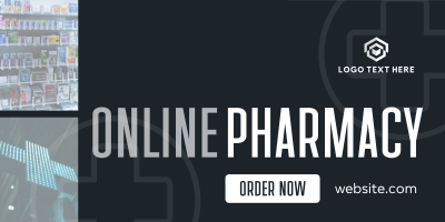Online Pharmacy Business Twitter Post Image Preview
