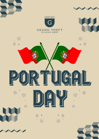 Portugal National Day Poster Image Preview