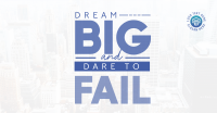 Dreaming Big Facebook ad Image Preview