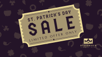 Lucky Irish Pattern Facebook Event Cover Image Preview