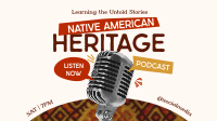 Native American Heritage Podcast Animation Preview