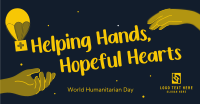 Helping Hands Humanitarian Day Facebook Ad Preview