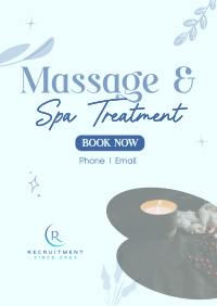 Massage and Spa Wellness Poster Image Preview