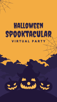 Spooktacular Party Facebook story Image Preview