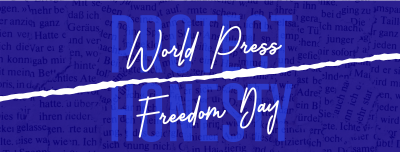 World Press Freedom Facebook cover Image Preview