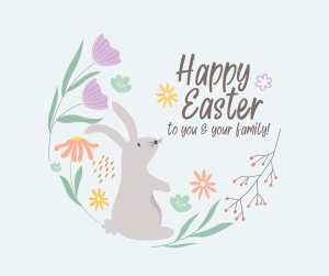 Easter Wreath Facebook post Image Preview
