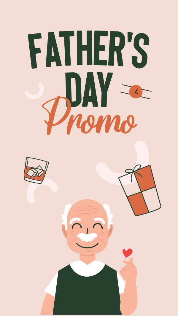 Fathers Day Promo Instagram Story Design Image Preview