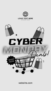 Cyber Monday Deals Instagram Story Design