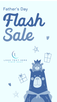 Papa Bear Sale YouTube short Image Preview