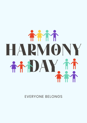 People Harmony Day Flyer Image Preview