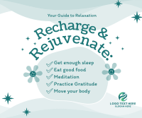 Practice Relaxation Tips Facebook post Image Preview