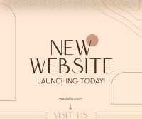 Simple Website Launch Facebook post Image Preview