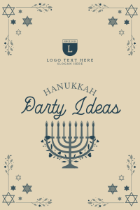 Hannukah Celebration Pinterest Pin Image Preview