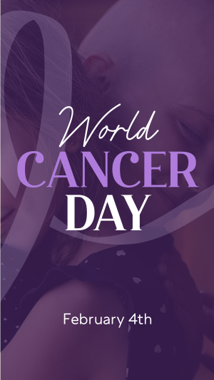 World Cancer Day Awareness Facebook story Image Preview