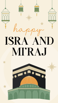 Happy Isra and Mi'raj YouTube short Image Preview