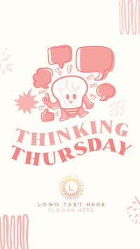 Funky Thinking Thursday TikTok video Image Preview