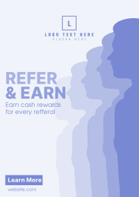 Corporate Referral Poster Design