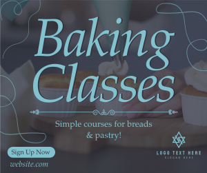 Baking Classes Facebook post Image Preview