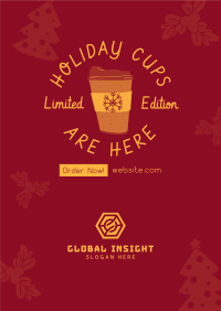 Christmas Cups Flyer Image Preview