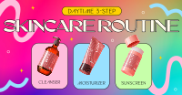 Daytime Skincare Routine Facebook ad Image Preview
