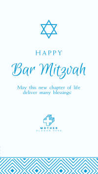 Happy Bar Mitzvah Facebook story Image Preview