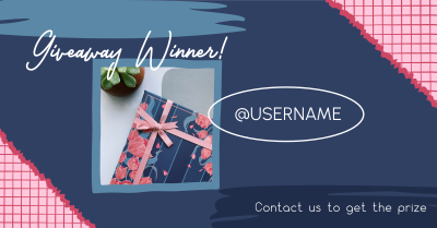 Giveaway Winner Gift Facebook ad Image Preview