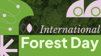Geometric Shapes Forest Day Animation Image Preview