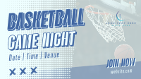 Basketball Game Night Facebook event cover Image Preview