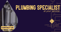 Plumbing Specialist Facebook Ad Design