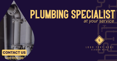 Plumbing Specialist Facebook Ad Image Preview