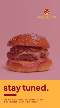 Exciting Burger Launch Instagram story Image Preview