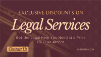 Affordable Legal Law Animation Preview