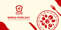 World Food Day for Pizza Industries Twitter post Image Preview