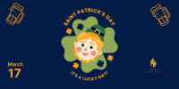 Saint Patrick Lucky Day Twitter Post Image Preview