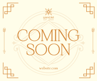 Oriental Vintage Coming Soon Facebook post Image Preview