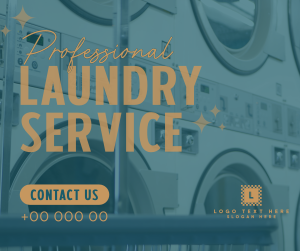 Professional Laundry Service Facebook post Image Preview