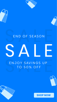 Minimalist End of Season Sale Video Image Preview