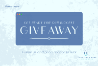 Elegant Sleek Giveaway Pinterest Cover Image Preview
