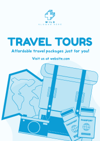 Travel Packages Flyer Design