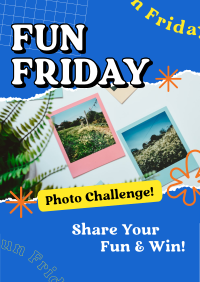 Fun Friday Photo Challenge Flyer Image Preview