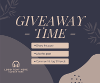 Organic Leaves Giveaway Mechanics Facebook post Image Preview