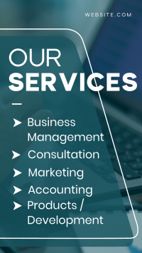 Corporate Our Services Video Image Preview